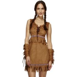 Pocahontas Indianen kostuum | Sexy verkleedkleding dames maat M (40-42)